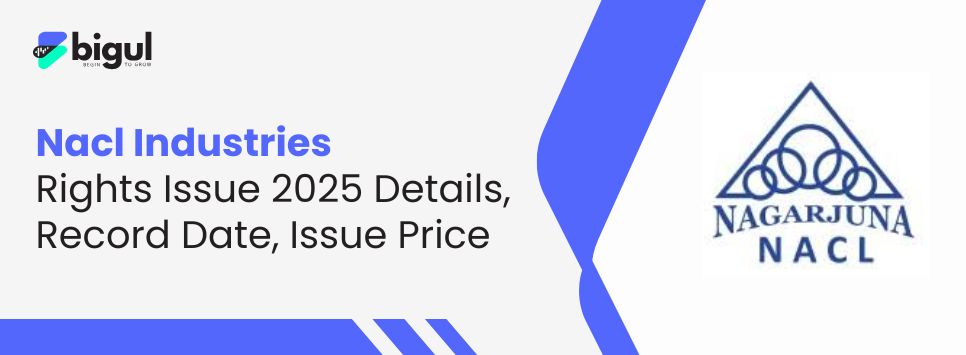 NACL Industries Rights Issue 2025: Record Date, Issue Price & Dates
